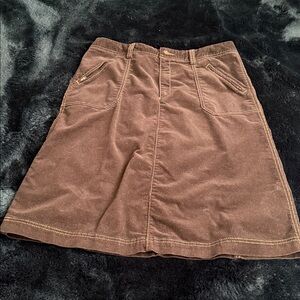 Eddie Bauer Corduroy Skirt SZ 12